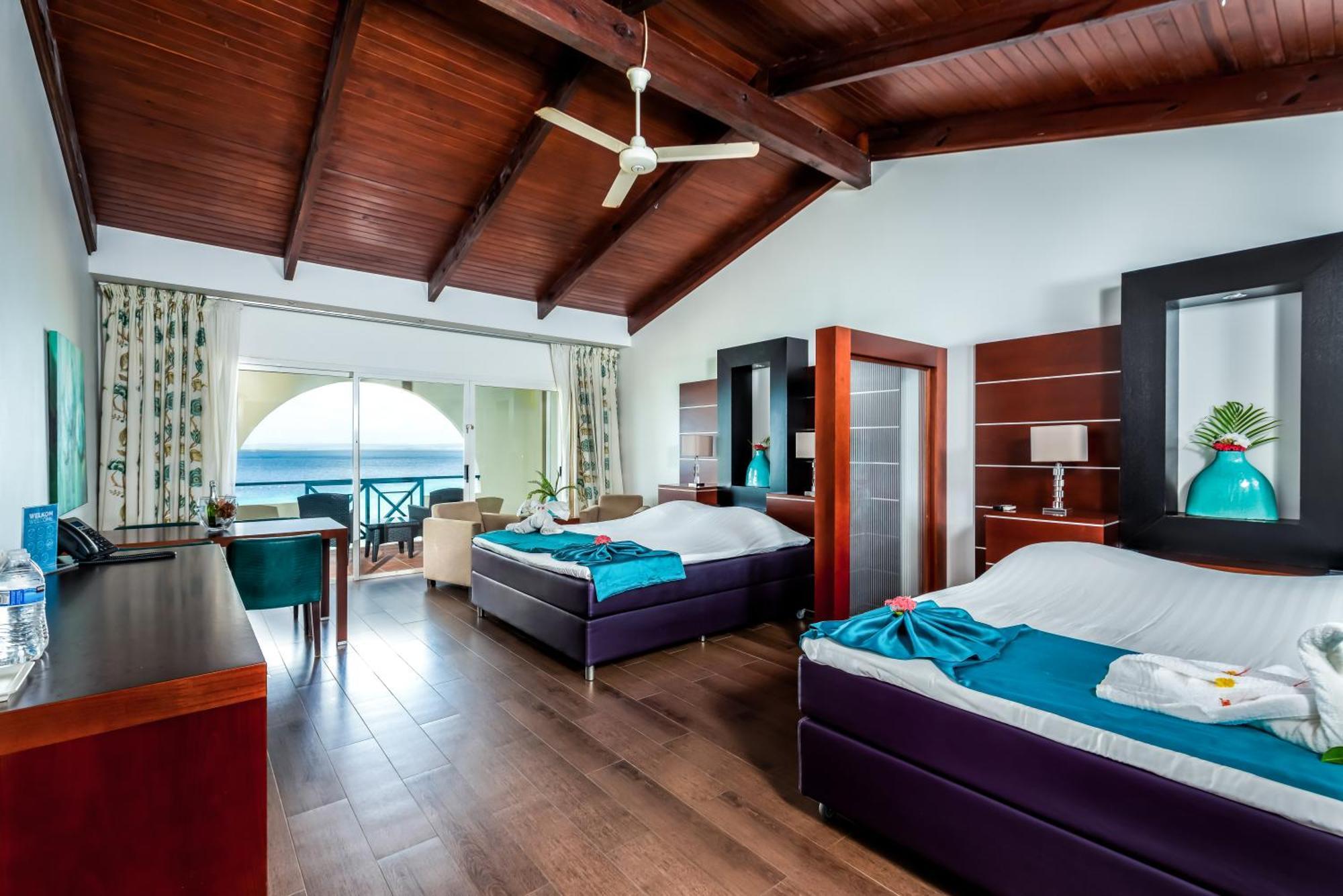 Van Der Valk Plaza Beach & Dive Resort Bonaire Kralendijk  Quarto foto